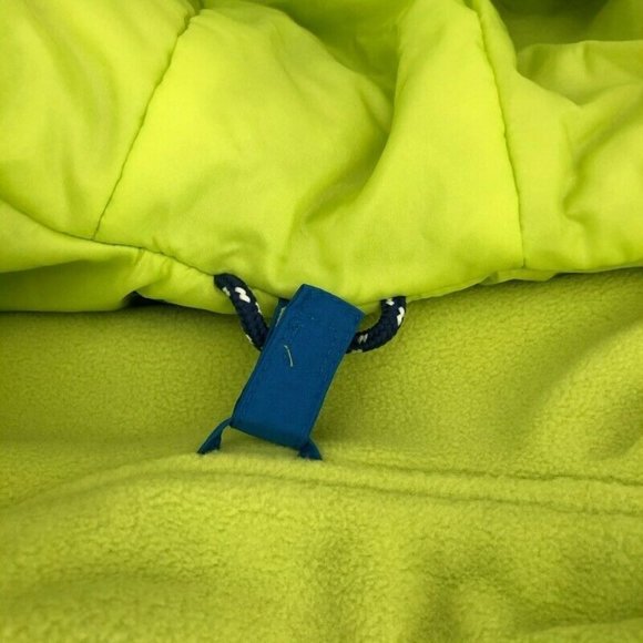 Lands End Jacket Hooded Blue Removable Liner M - Picture 8 of 12